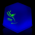 1" Blue Glow Ice Cube